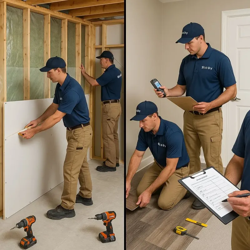 Repairs and Reconstruction process in Brazoria County, TX