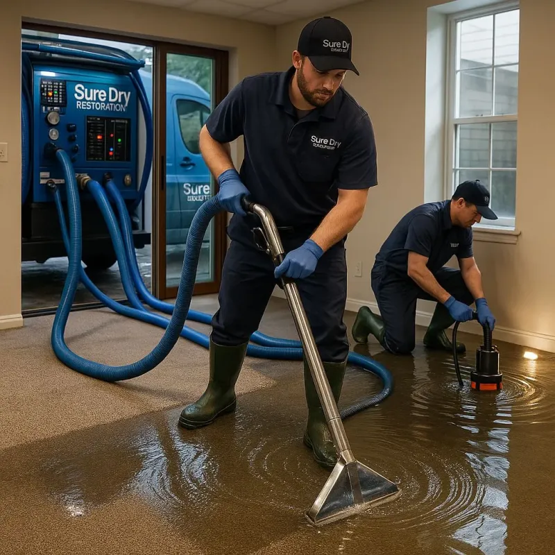 Water Extraction and Removal process in Brazoria County, TX